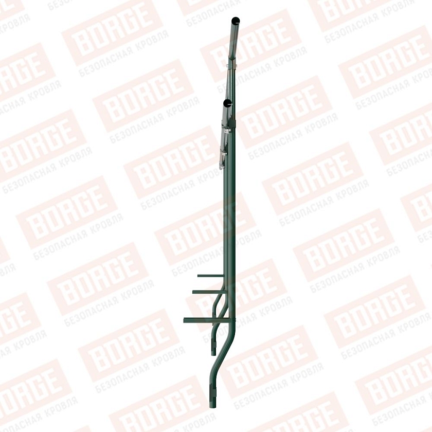 Ограждение парапетное BORGE H-120см, 3м, зеленый мох (RAL 6005)