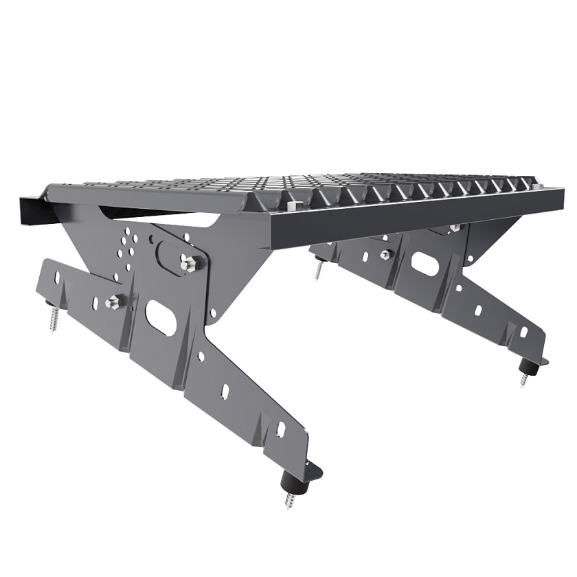 Ступень кровельная BORGE, серый графит (RAL 7024)