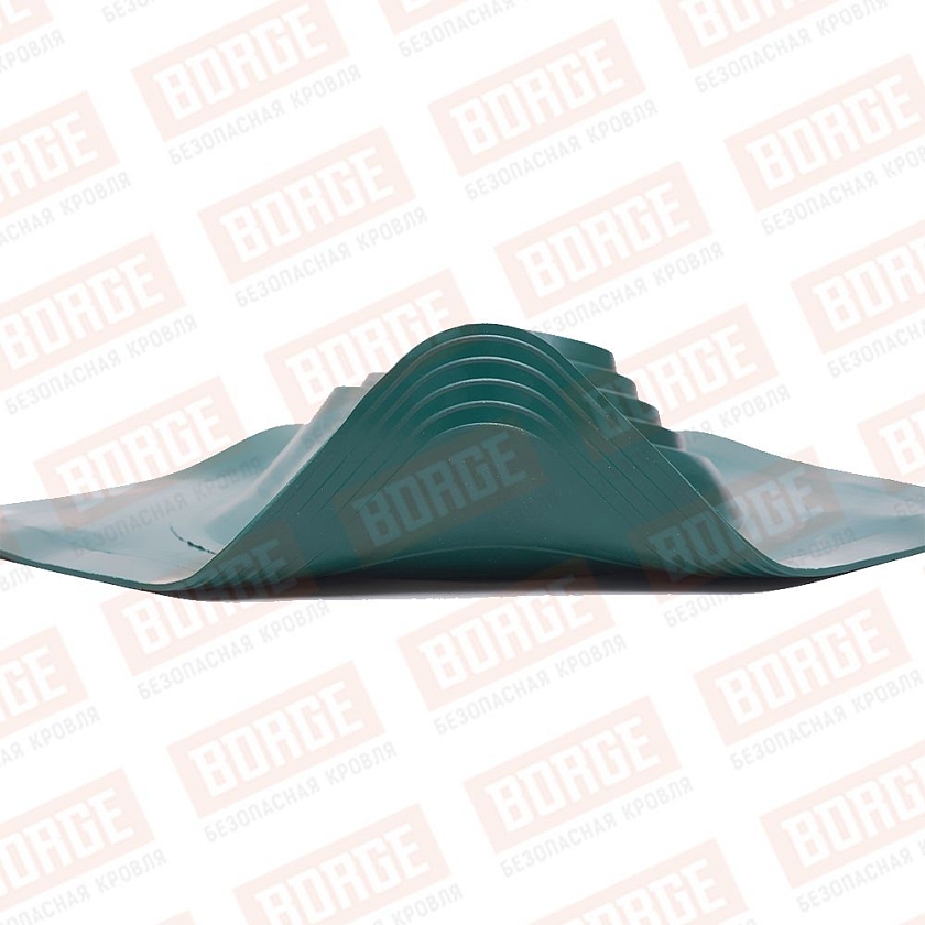 Проходка кровельная угловая №2 d180х280 цв. зеленый