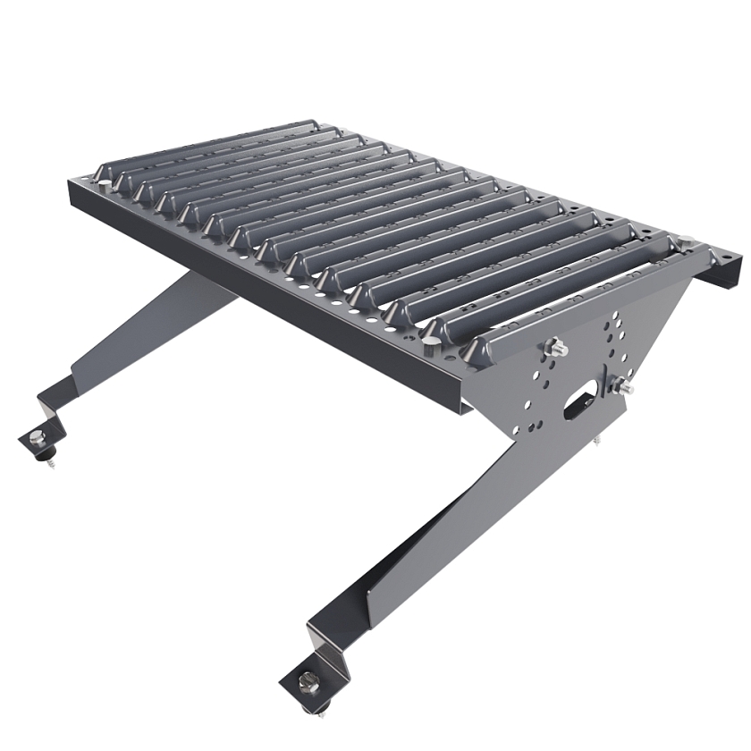 Ступень кровельная BORGE, для МЧ с высокой ступенькой, серый графит  (RAL 7024), 350мм