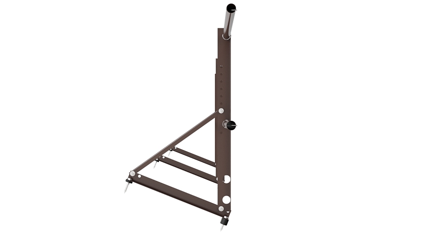 Ограждение кровельное NewLine H-60см, 3м, коричневый шоколад (RAL 8017)