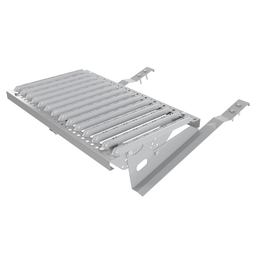 Ступень кровельная BORGE, для черепичной кровли, сигнально-серый (RAL 7004)