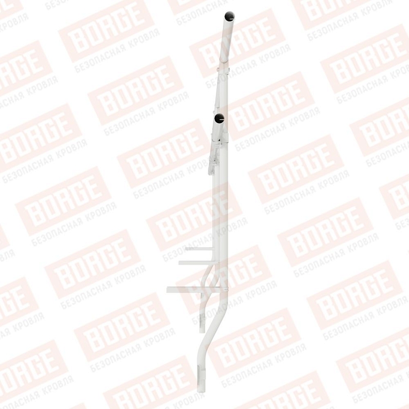 Ограждение парапетное BORGE H-90см, 3м, сигнально-белый (RAL 9003)