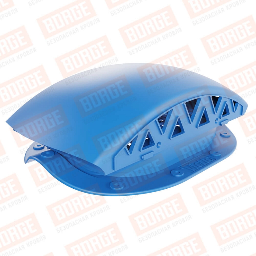 Вентилятор подкровельный Viotto, для МЧ Монтеррей, сигнально-синий (RAL 5005) Черепаха