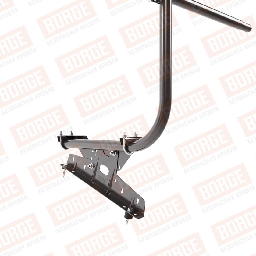 Ограждение кровельное BORGE H-90см, 3м, окрашенный (NL-805)