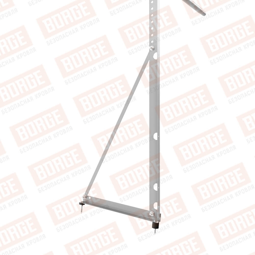 Ограждение декоративное NewLine H-120см, 3м, сигнально-серый (RAL 7004)