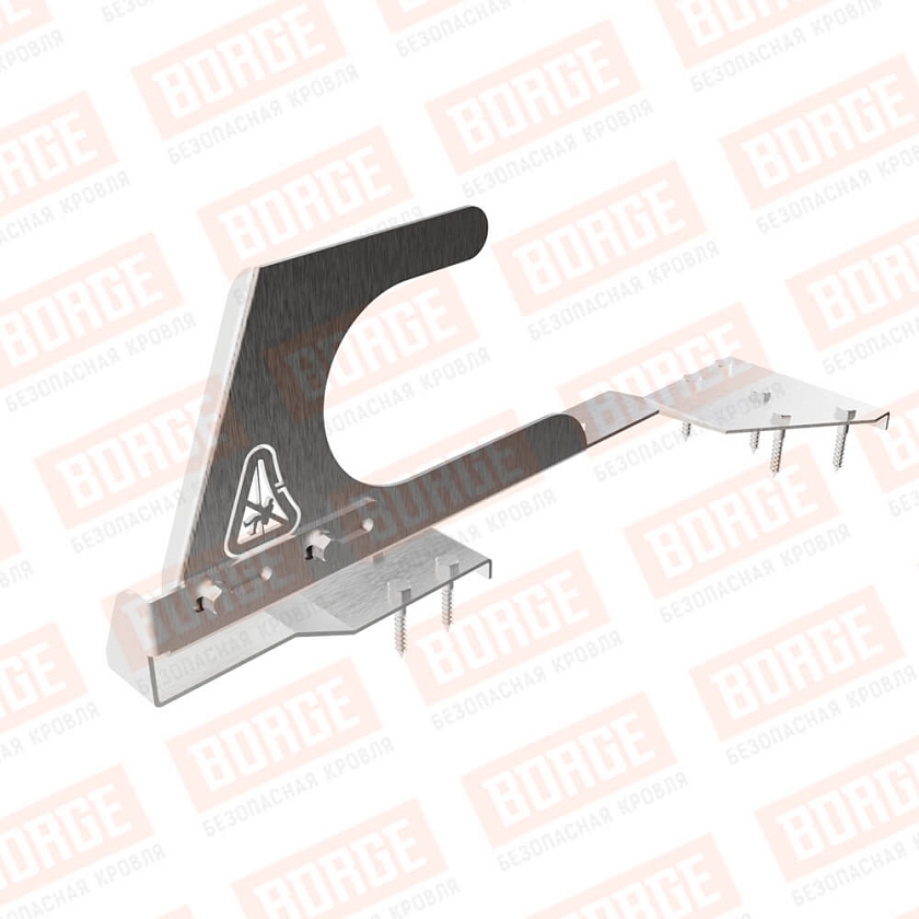 Крюк безопасности BORGE, для черепичной кровли, цинк