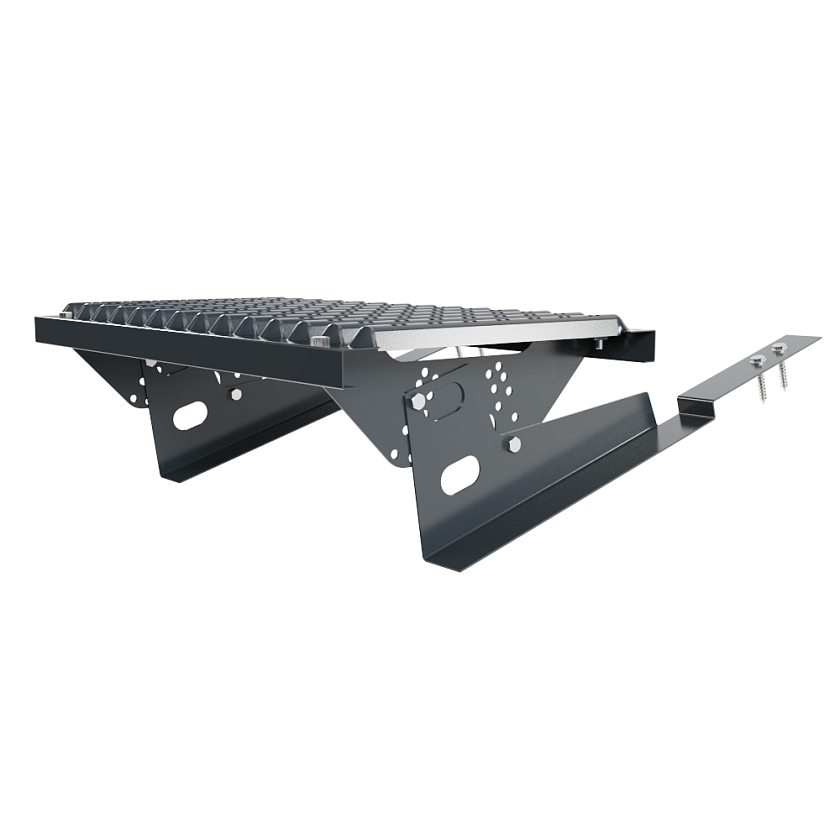 Ступень кровельная BORGE, для композитной кровли, антрацитово-серый (RAL 7016)