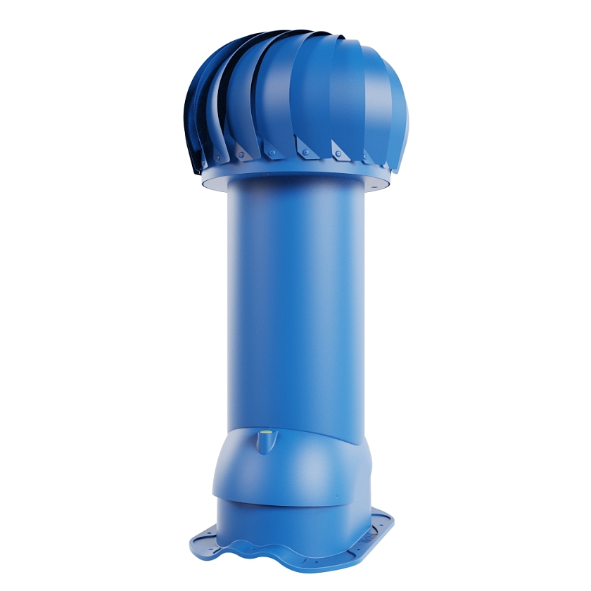 Роторная вентиляция Viotto, для МЧ Финнера, d-110мм, неутепленная, сигнально-синий (RAL 5005)