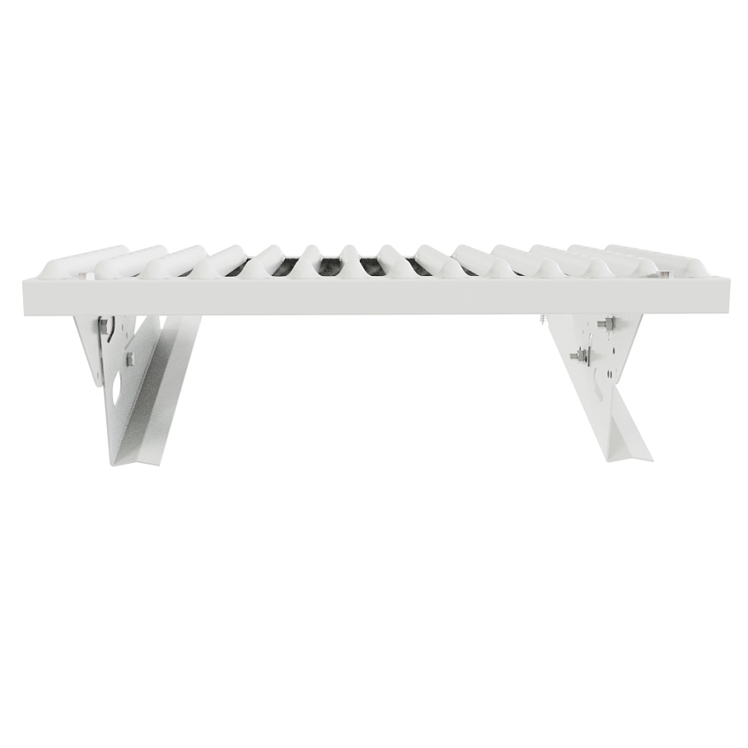 Ступень кровельная BORGE, для черепичной кровли, сигнально-белый (RAL 9003)