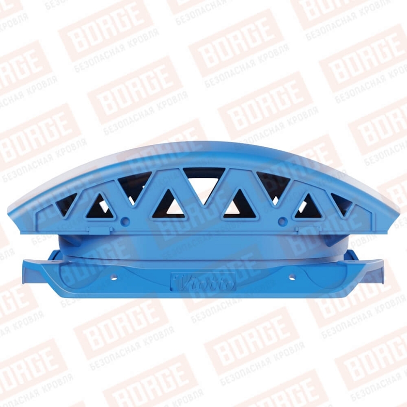 Вентилятор подкровельный Viotto, для профнастила С20, сигнально-синий (RAL 5005). Черепаха