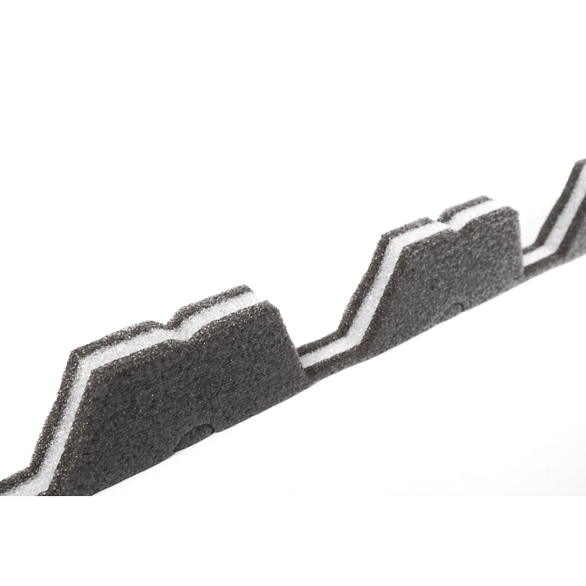 Уплотнитель для профнастила Н-57 (нижний), 0,75м (100 шт/кор)