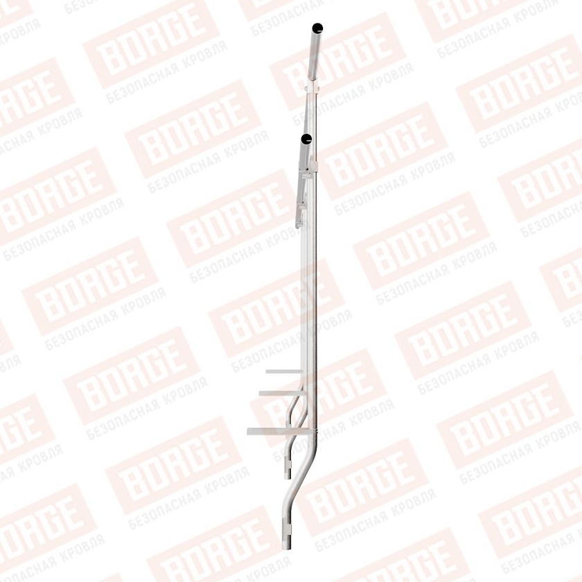 Ограждение парапетное BORGE, H-120см, 3 метра, цинк