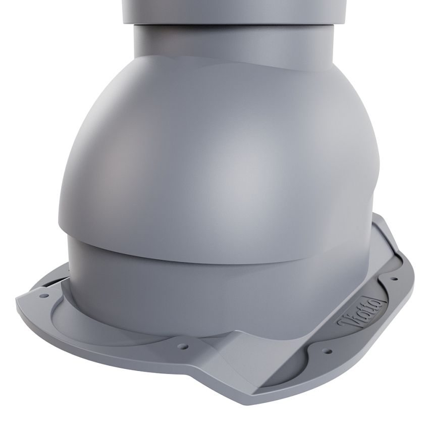 Выход вентиляции канализации Viotto, для МЧ Каскад, серый графит (RAL 7024)