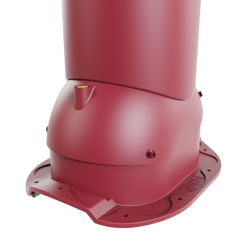 Роторная вентиляция Viotto, для МЧ Адаманте, d-150мм, неутепленная, красное вино (RAL 3005)