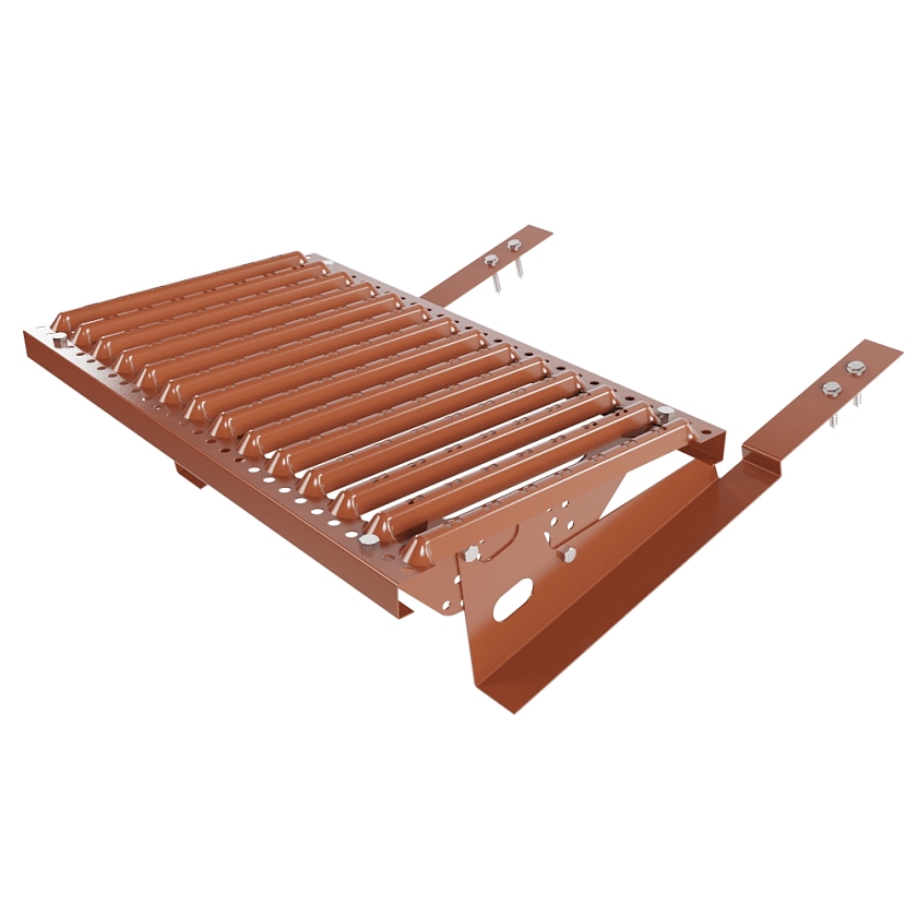 Ступень кровельная BORGE, для композитной кровли, терракотовый (RAL 8004)