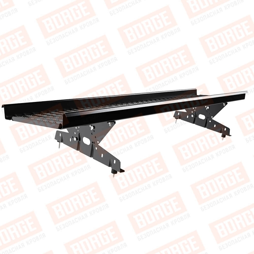 Мостик переходной BORGE 1,5м, чёрный (RAL 9005 matt)