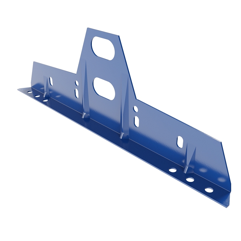 Универсальный кронштейн Русский Рубеж 25х45мм, оцинк., сигнально-синий (RAL 5005)