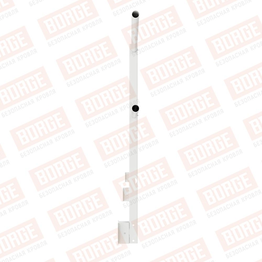 Ограждение парапетное NewLine H-90см, 3м, сигнально-белый (RAL 9003)