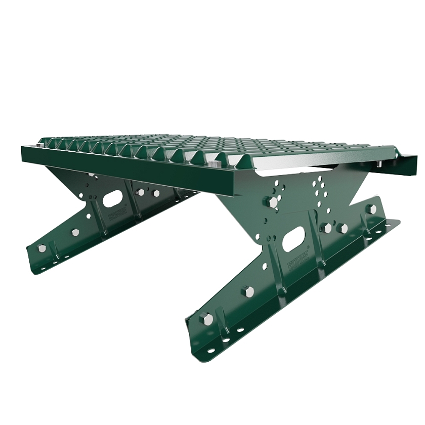 Ступень кровельная BORGE, для фальцевой кровли, зеленый мох (RAL 6005)