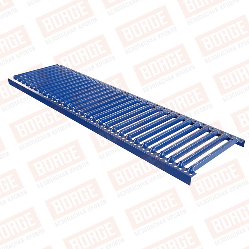 Платформа переходного мостика Русский Рубеж 1,25м, сигнально-синий (RAL 5005)