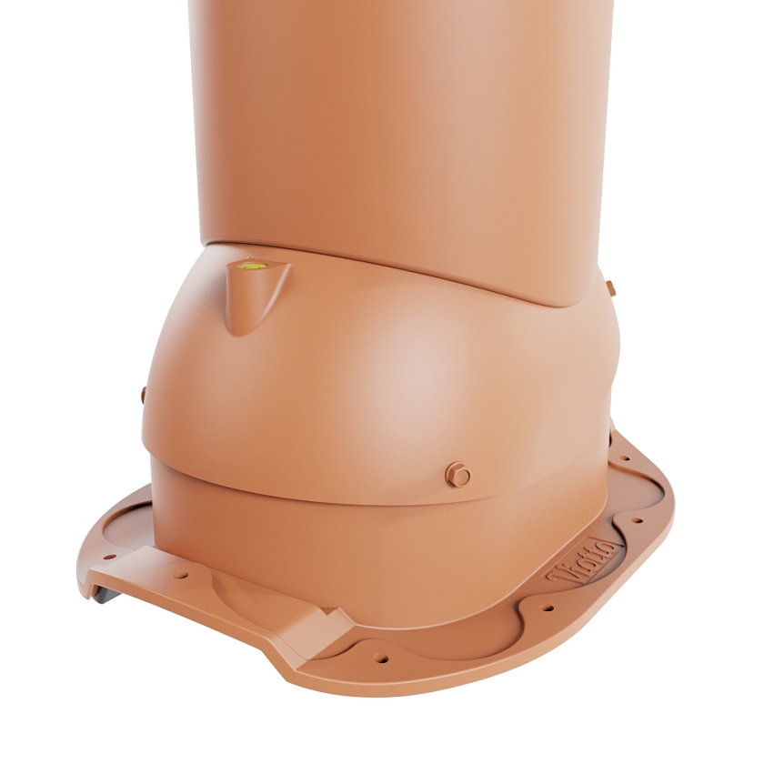 Труба вентиляционная Viotto Aero, М03 D150мм, неутепленная, терракотовый (RAL 8004)