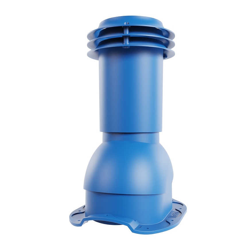 Выход вентиляции канализации Viotto, для МЧ Адаманте, сигнально-синий (RAL 5005)