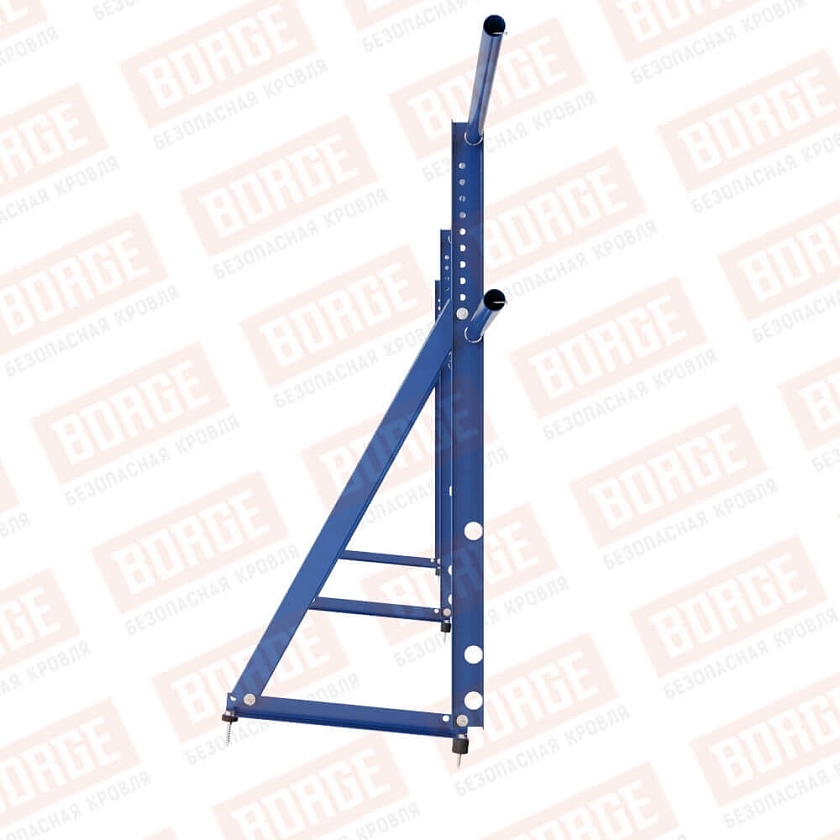 Ограждение кровельное Русский Рубеж H-90см, 3м, сигнально-синий (RAL 5005)