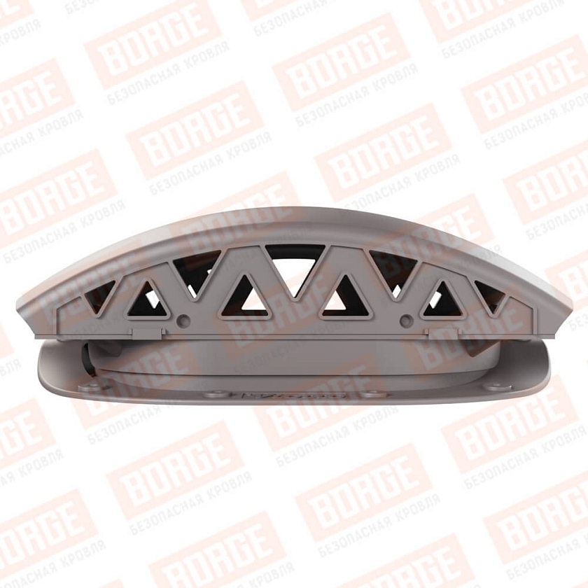 Вентилятор подкровельный Viotto, для МЧ Монтеррей, серо-коричневый (RAL 8019). Черепаха