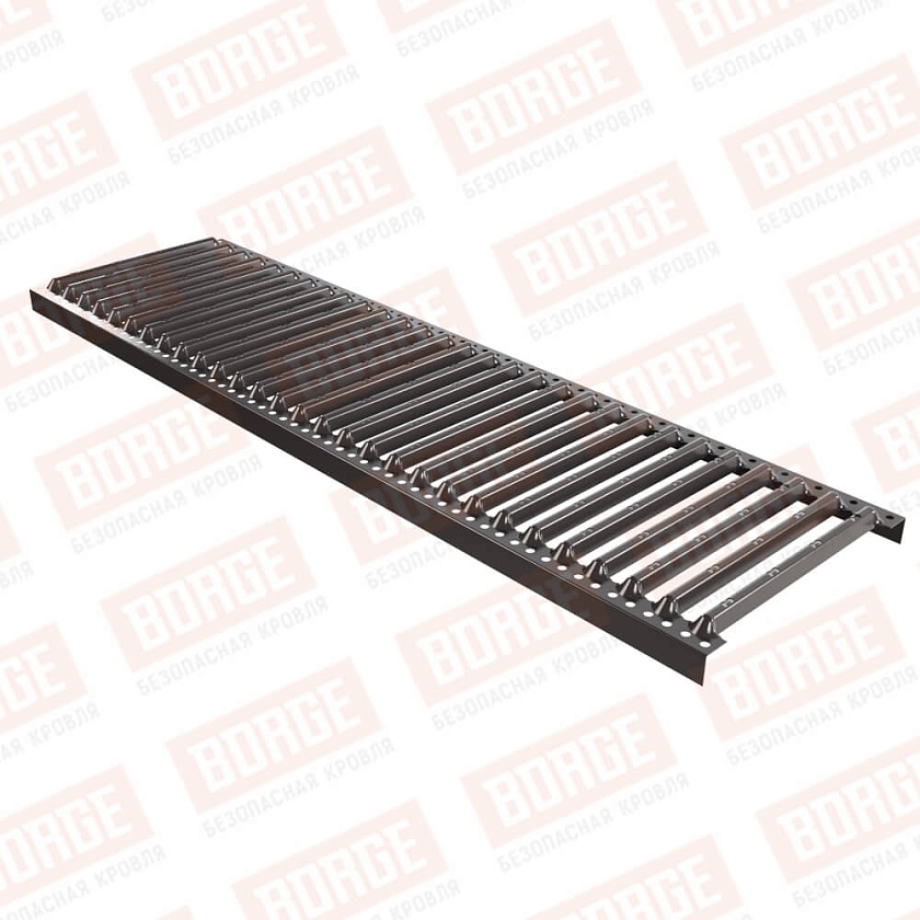 Платформа переходного мостика Русский Рубеж 1,25м, серо-коричневый (RR 32)