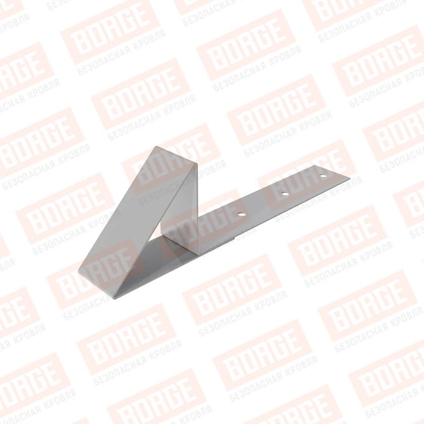 Снегостопор металлический NewLine, для гибкой черепицы, сигнально-серый (RAL 7004)