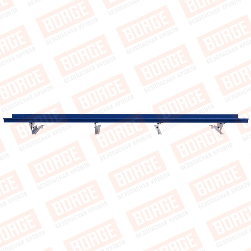 Мостик переходной BORGE 3м, для черепичной кровли, сигнально-синий (RAL 5005)