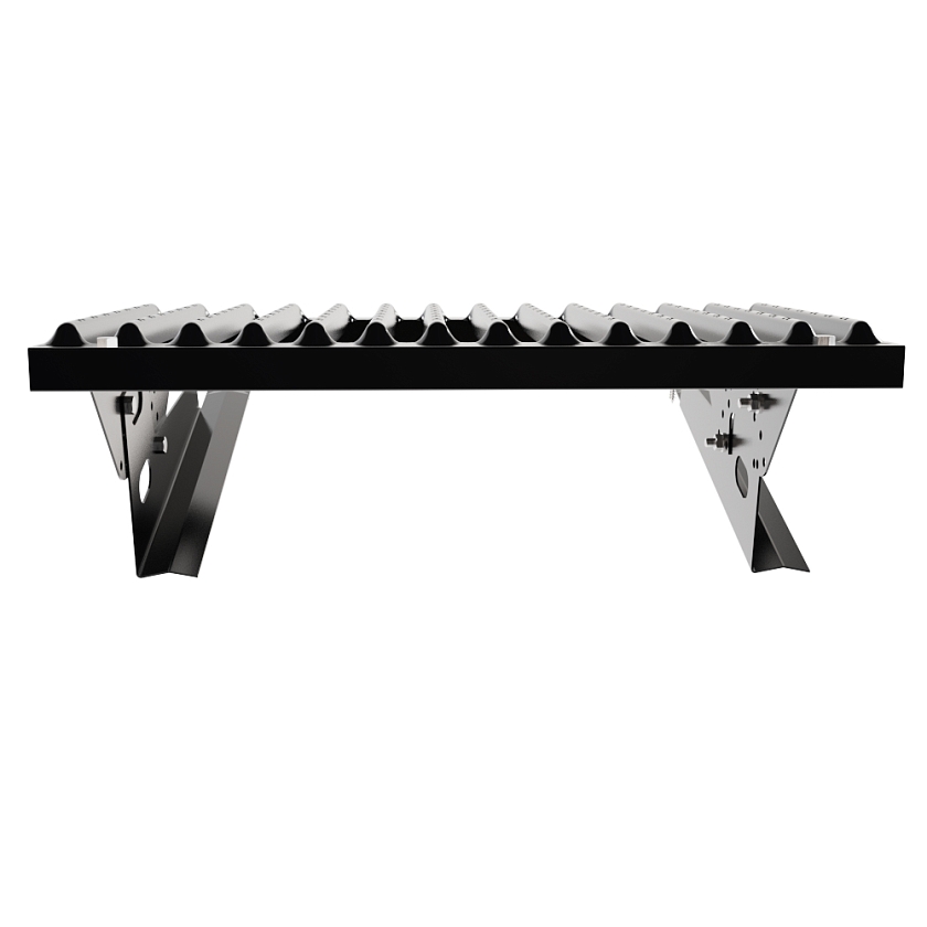 Ступень кровельная BORGE, для черепичной кровли, чёрный (RAL 9005)