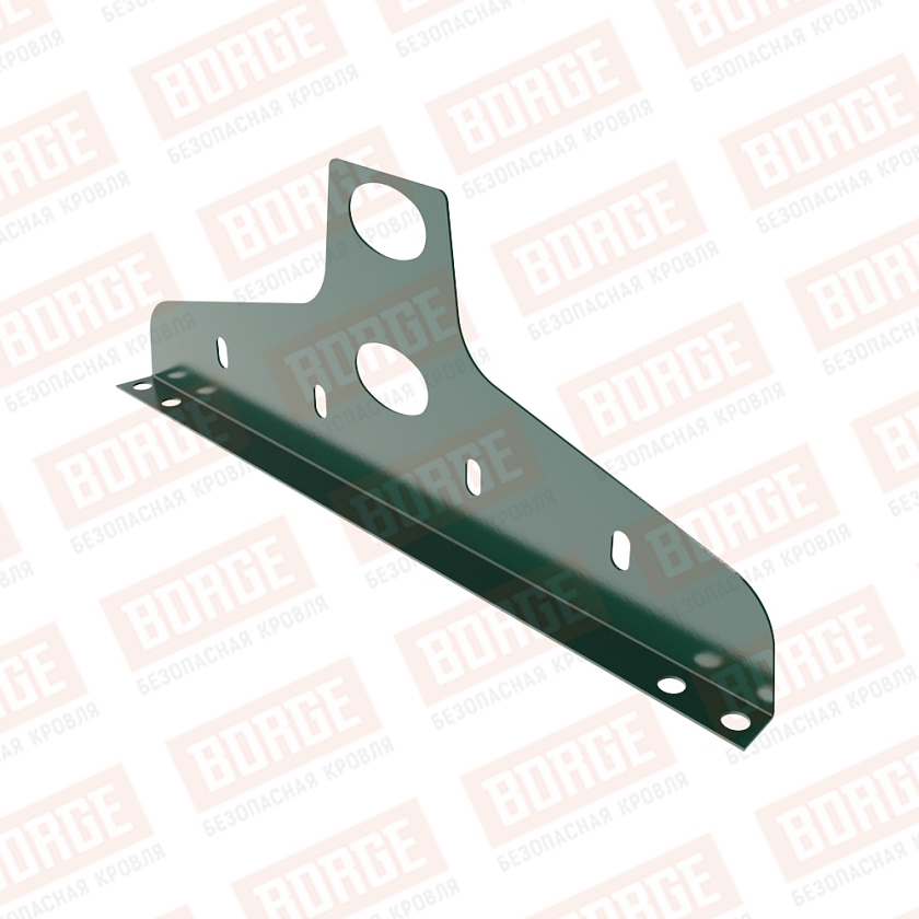 Универсальный кронштейн NewLine, 20x40мм, зеленый мох (RAL 6005)