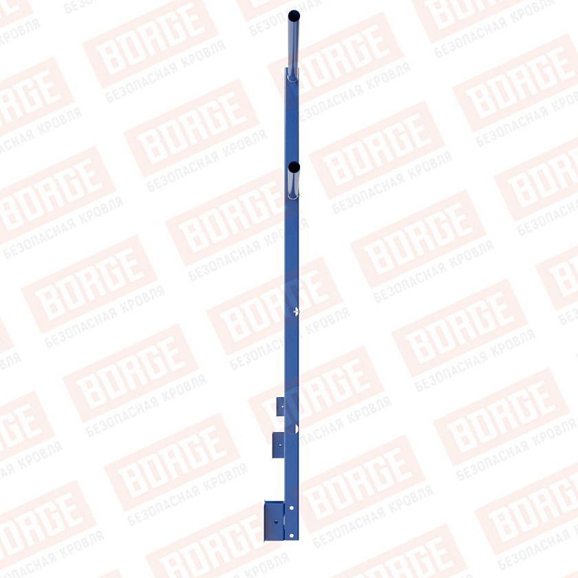 Ограждение парапетное NewLine H-120см, 3м, сигнально-синий (RAL 5005)