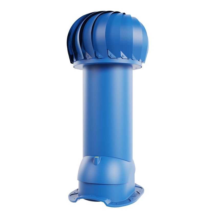 Роторная вентиляция Viotto, для МЧ Адаманте, d-110мм, неутепленная, сигнально-синий (RAL 5005)