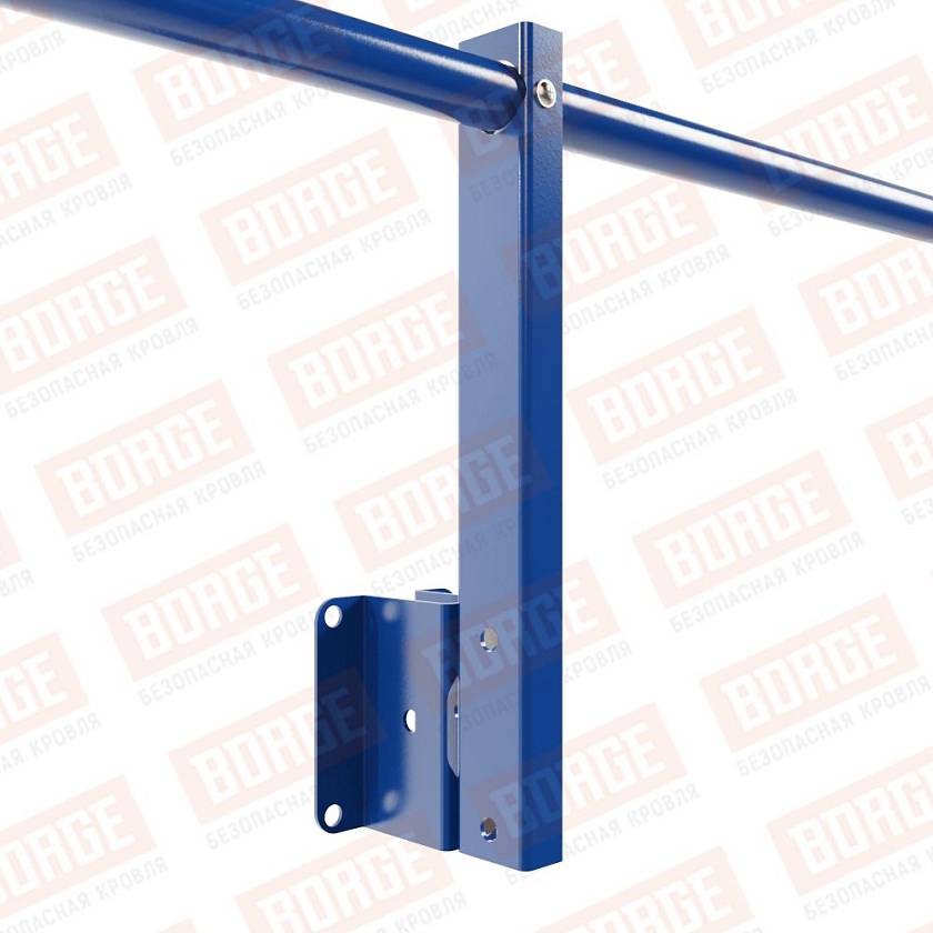 Ограждение парапетное NewLine H-30см, 3м, сигнально-синий (RAL 5005)