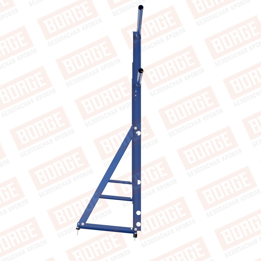 Ограждение кровельное Русский Рубеж H-120см, 3м, сигнально-синий (RAL 5005)