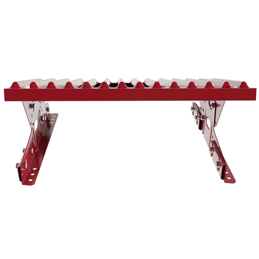 Ступень кровельная BORGE, для фальцевой кровли, рубиново-красный (RAL 3003)