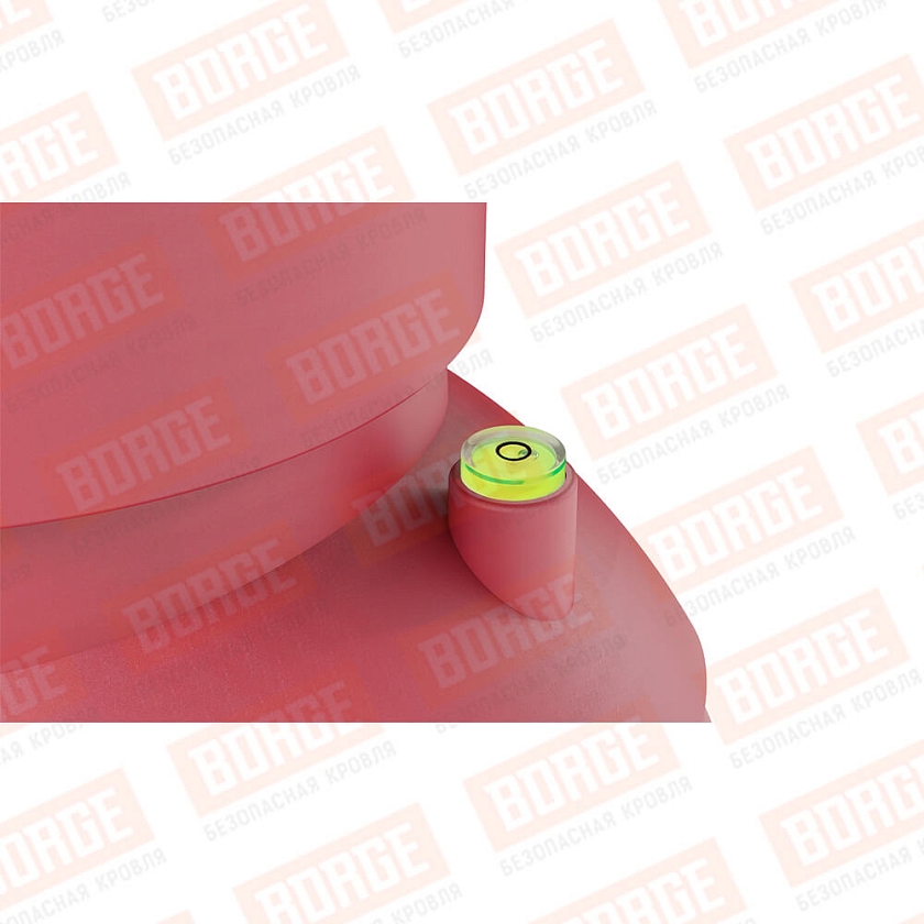 Труба вентиляционная Viotto, для МЧ Монтеррей, d-110мм, h-550мм, утепленная, красное вино (RAL 3005)