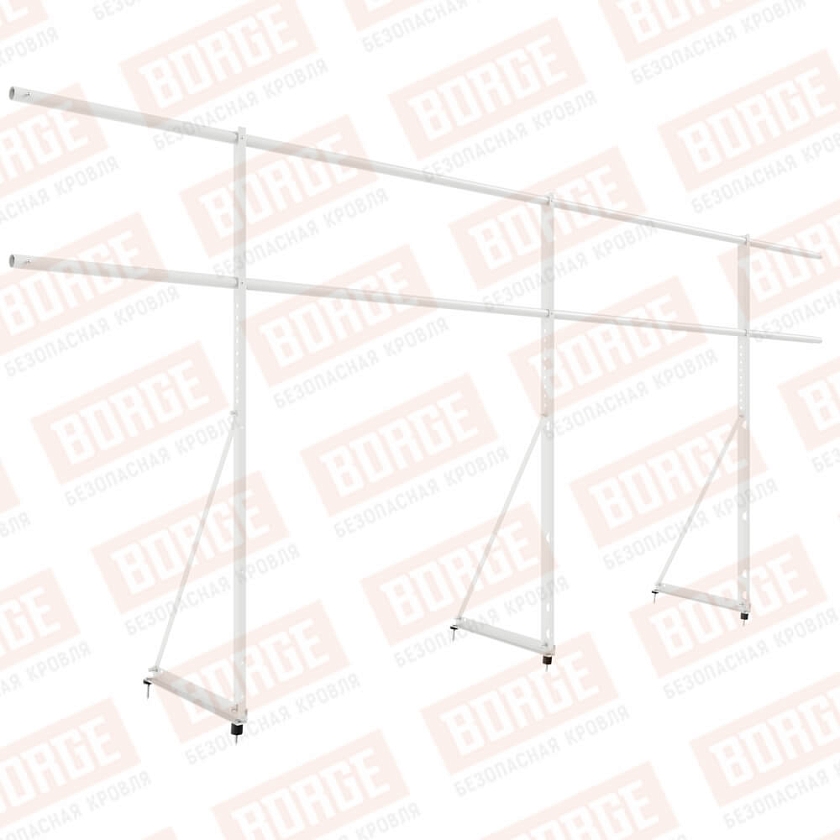 Ограждение декоративное NewLine H-120см, 3м, сигнально-белый (RAL 9003)