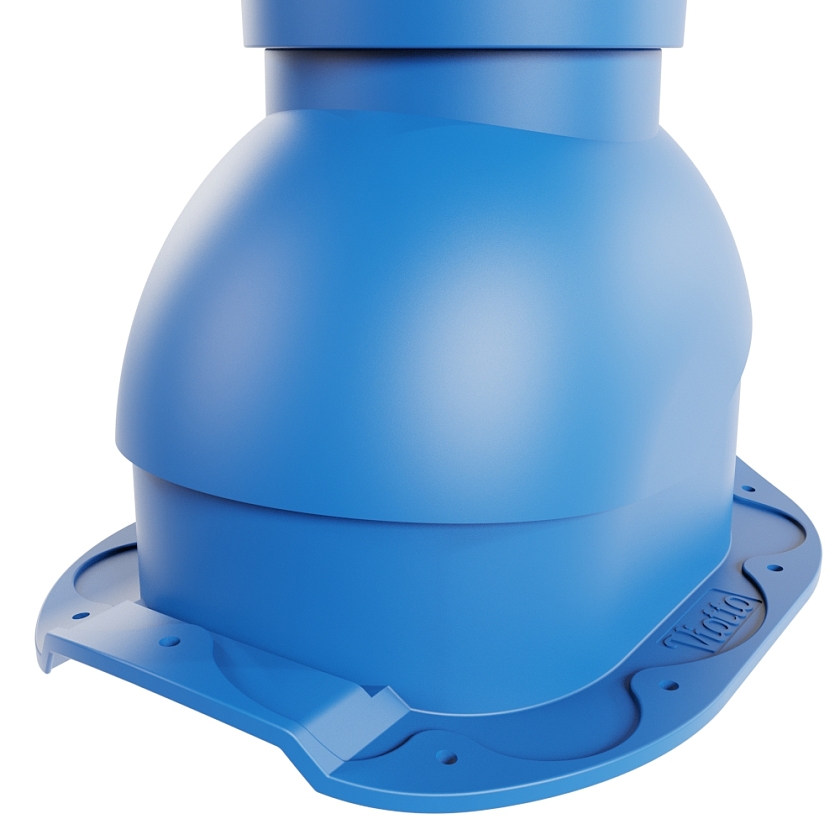 Выход вентиляции канализации Viotto, для МЧ Адаманте, сигнально-синий (RAL 5005)