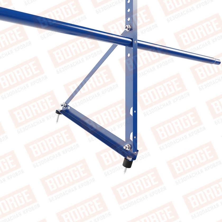 Ограждение декоративное NewLine H-60см, 3м, сигнально-синий (RAL 5005)