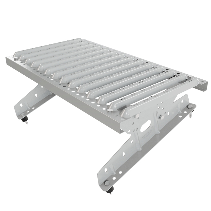 Ступень кровельная BORGE, бело-алюминиевый (RAL 9006)