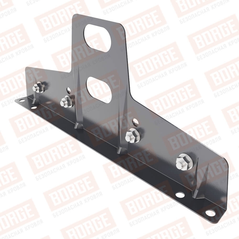 Универсальный кронштейн Русский Рубеж 25х45мм, оцинк., серый графит (RAL 7024)