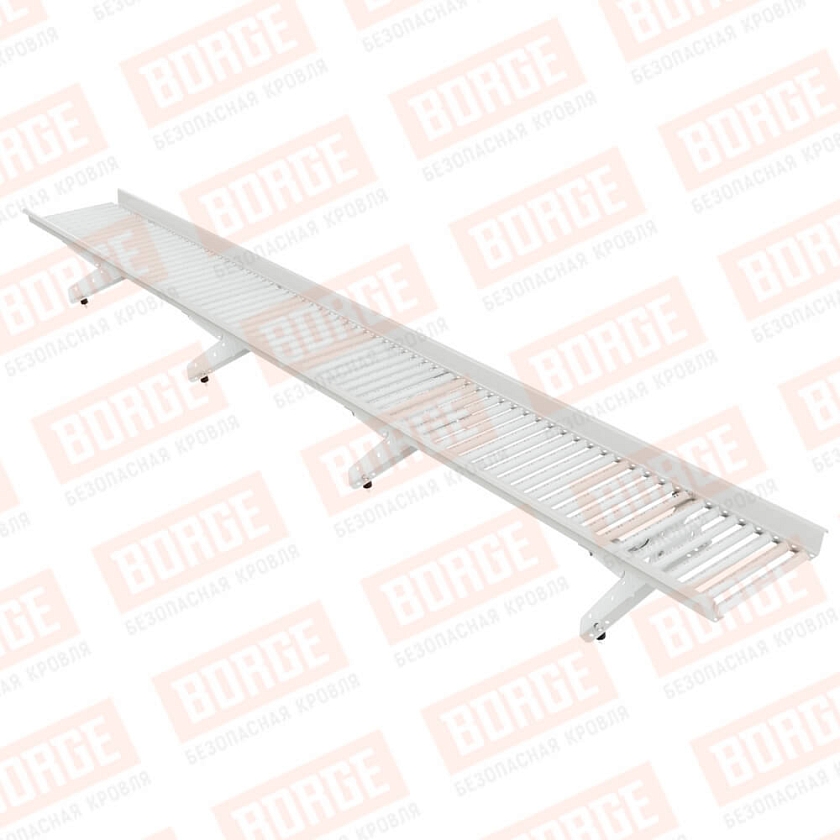 Мостик переходной BORGE 3м, сигнально-белый (RAL 9003)