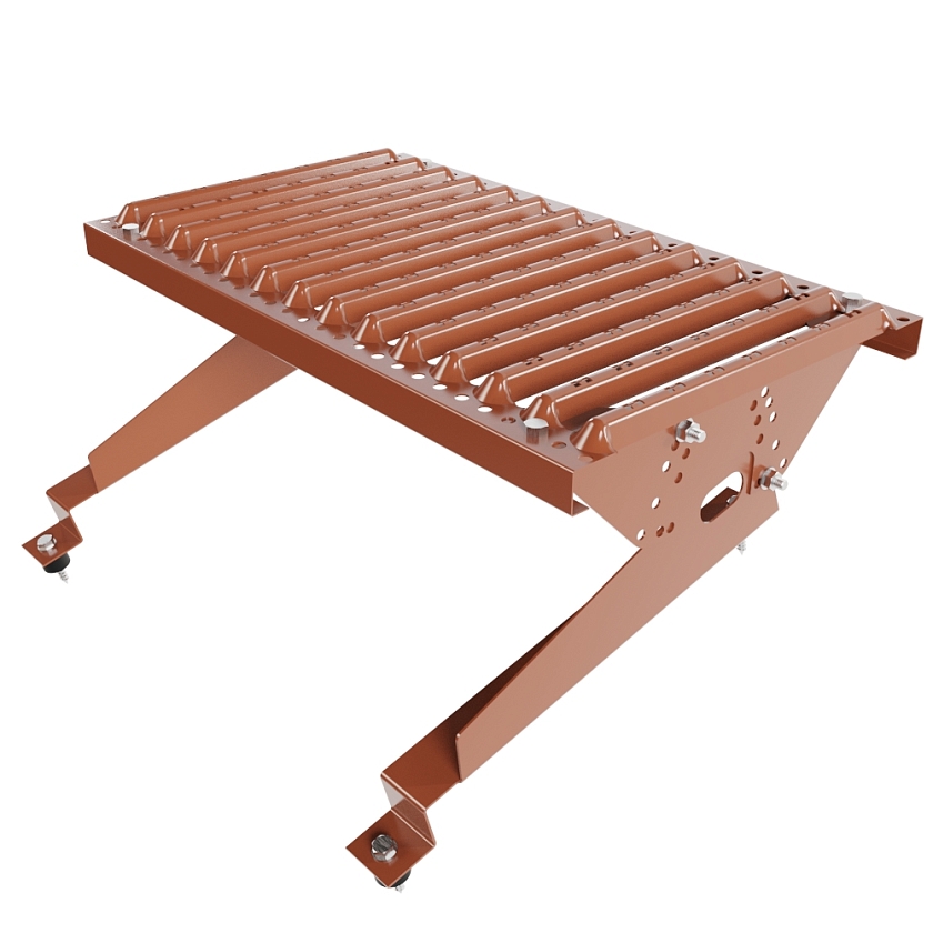 Ступень кровельная BORGE, для МЧ с высокой ступенькой, терракотовый  (RAL 8004), 350мм