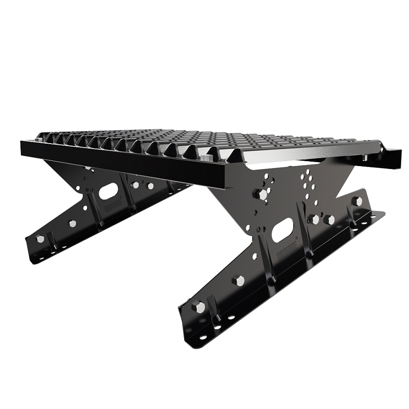 Ступень кровельная BORGE, для фальцевой кровли, чёрный (RAL 9005)