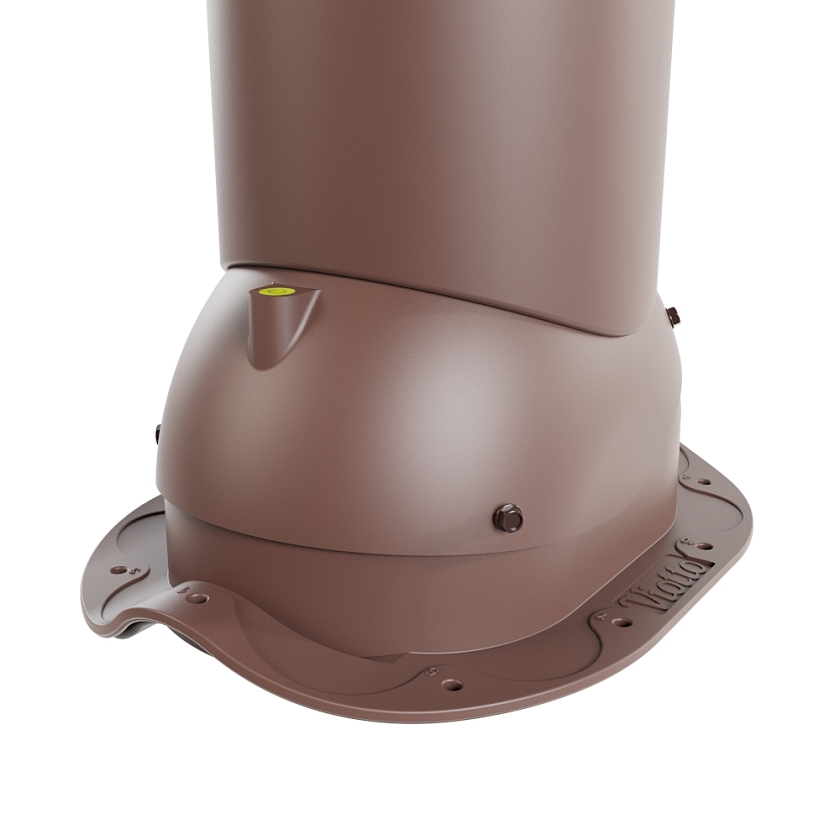 Роторная вентиляция Viotto Turbo, M01 D150мм, неутепленная, коричневый шоколад (RAL 8017)