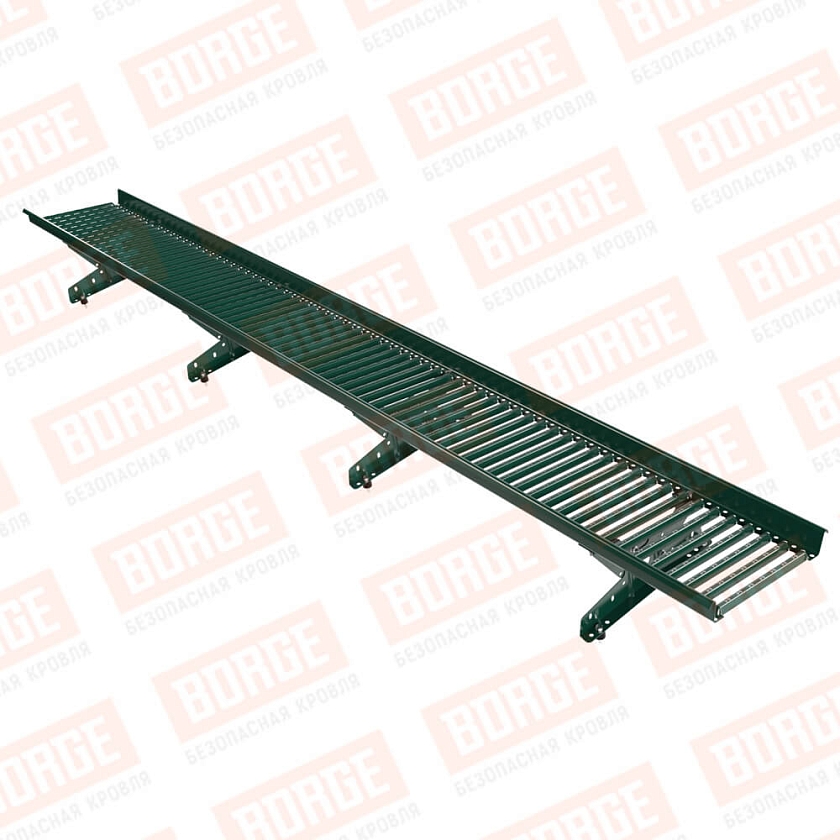 Мостик переходной BORGE 3м, зеленый мох (RAL 6005)